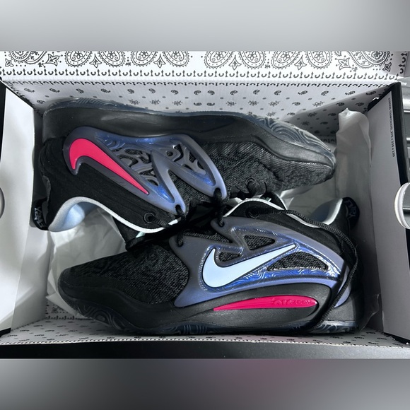 Nike KD 15 “Maryland Roots” “Black Tie Dye” Sneakers | Men’s Size 12